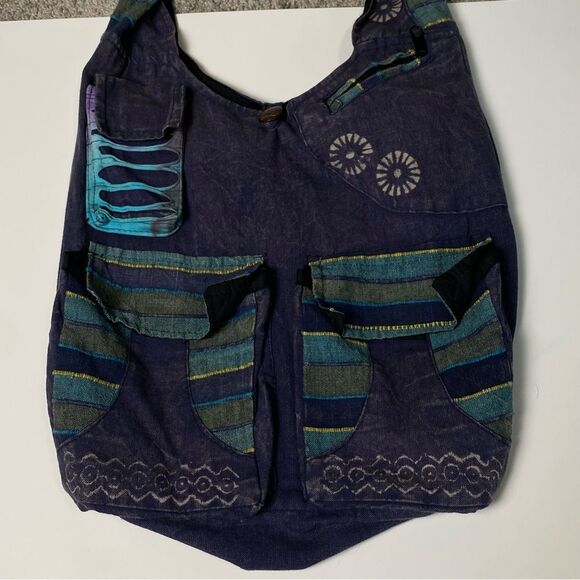 Flying High 100% Cotton Boho Hippie Summer School Bag - Picture 11 of 16